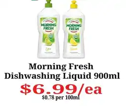 Farmer Jack's Morning Fresh Dishwashing Liquid offer