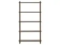 LivingStyles Rakk Oak Display Shelf, Large, Walnut offer