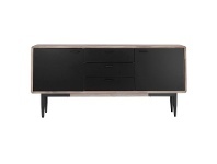 LivingStyles Binder Commercial Grade Acacia Timber & Metal 2 Door 3 Drawer Sideboard, 160cm offer