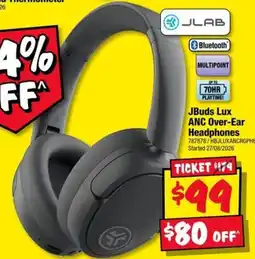 JB Hi-Fi JLab Jbuds Lux ANC Over-Ear Headphones offer