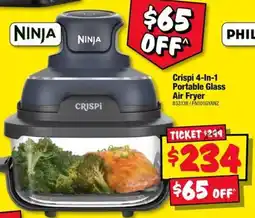 JB Hi-Fi NINJA Crispi 4-In-1 Portable Glass Air Fryer offer