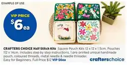 Spotlight Crafters Choice Half Stitch Kits offer