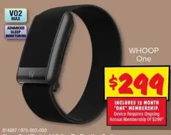 JB Hi-Fi Whoop One offer