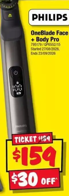 Philips OneBlade Face + Body Pro