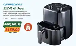 Tentworld Companion 12V 4L Air Fryer offer