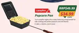 Tentworld campfire Popcorn Pan offer