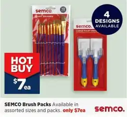 Spotlight SEMCO Brush Packs offer
