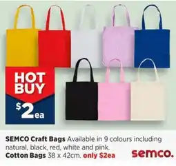 Spotlight SEMCO Craft Bags offer