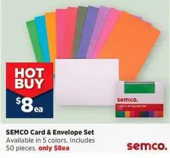 Semco Card & Envelope Set