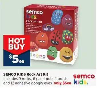 Semco Kids Rock Art Kit