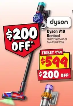 JB Hi-Fi Dyson V10 Konical offer