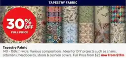 Spotlight Tapestry Fabric offer