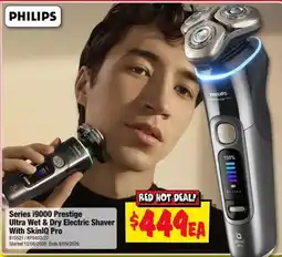 JB Hi-Fi Philips Series i9000 Prestige Ultra Wet & Dry Electric Shaver With SkinIQ Pro offer