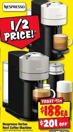 JB Hi-Fi Nespresso Vertuo Next Coffee Machine offer