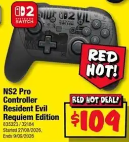 JB Hi-Fi NS2 Pro Controller Resident Evil Requiem Edition offer
