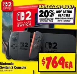 JB Hi-Fi Nintendo Switch 2 Console offer