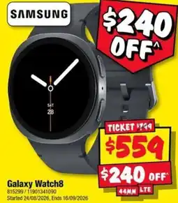 JB Hi-Fi Samsung Galaxy Watch8 offer