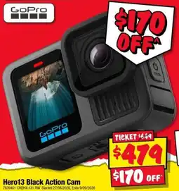JB Hi-Fi GoPro Hero13 Black Action Cam offer