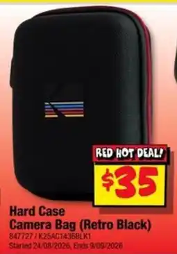 JB Hi-Fi Hard Case Camera Bag (Retro Black) offer