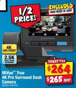 JB Hi-Fi MiVue True 4K Pro Surround Dash Camera offer