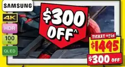 JB Hi-Fi Samsung QLED offer