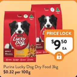 Foodworks Purina Lucky Dog Dry Food offer