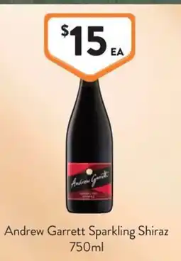 Foodworks Andrew Garrett Sparkling Shiraz offer