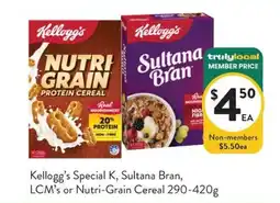 Foodworks Kellogg's Nutri-Grain Cereal offer