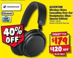 JB Hi-Fi Sennheiser Accentum Wireless Noise Cancelling Over-Ear Headphones offer