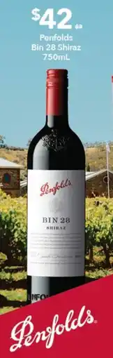 Ritchies Penfolds Bin 28 Shiraz offer