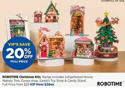 Spotlight ROBOTIME Christmas Kits offer