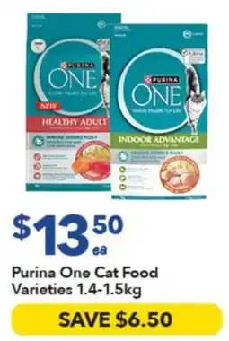 Ritchies Purina One Cat Food Varieties offer
