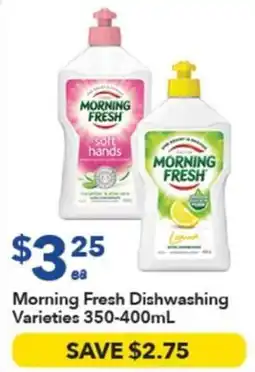 Ritchies Morning Fresh Dishwashing Varieties offer