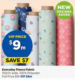 Spotlight Everyday Fleece Fabric offer
