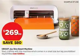 Spotlight Cricut Joy Xtra Smart Machine offer