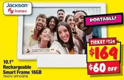 JB Hi-Fi Jackson frameo 10.1" Rechargeable Smart Frame 16GB offer