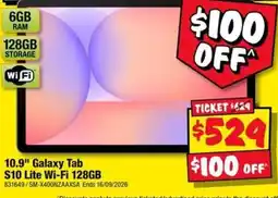 JB Hi-Fi 10.9" Galaxy Tab S10 Lite Wi-Fi 128GB offer