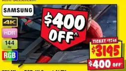 JB Hi-Fi Samsung TV offer