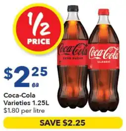 Ritchies Coca-Cola Varieties offer