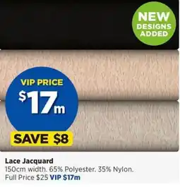 Spotlight Lace Jacquard offer