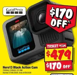 JB Hi-Fi GoPro Hero13 Black Action Cam offer