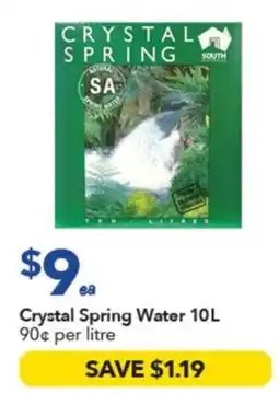 Ritchies Crystal Spring Water offer