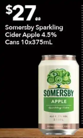 Ritchies Somersby Sparkling Cider Apple offer