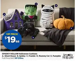 Spotlight Spooky Hollow Halloween Cushions offer