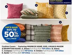 Spotlight Cushion Covers offer