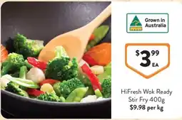 Foodworks HiFresh Wok Ready Stir Fry offer