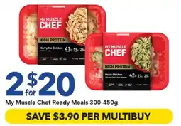 Ritchies My Muscle Chef Ready Meals offer