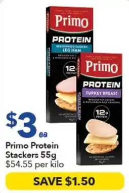 Ritchies Primo Protein Stackers offer