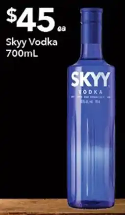 Ritchies Skyy Vodka offer