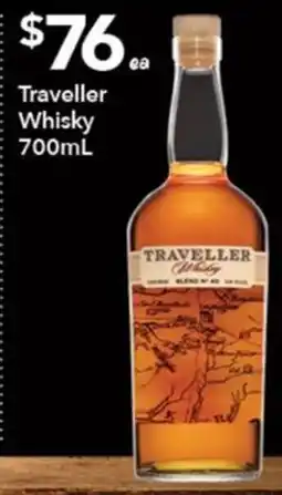Ritchies Traveller Whisky offer